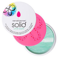 Beautyblender Blendercleanser Solid Chill Swirl - Твердое мыло для очистки спонжей мятно-белое 30 г