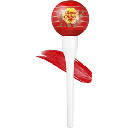 Chupa Chups Lip Tint - Жидкий тинт со стойким пигментом клубника (холодный красный) 7 г