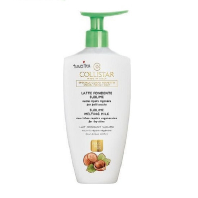 Collistar Body Special Perfect Body Sublime Melting Milk - Питательное молочко для тела с натуральными маслами для сухой кожи 400 мл