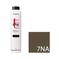 Goldwell Topchic Zero - Безаммиачная стойка краска для волос 7NA натуральный пепельный блонд 250 мл