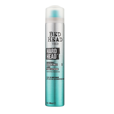 TIGI Bed Head Travel Size Hard Head - Лак для суперсильной фиксации 100 мл