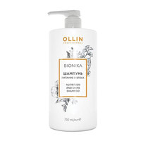 Ollin BioNika Nutrition and Shine Shampoo - Шампунь «питание и блеск» 750 мл