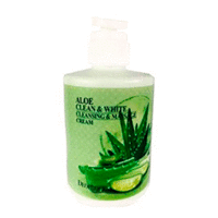 Deoproce Clean and White Cleansing and Massage Cream Aloe - Крем для тела массажный очищающий с экстрактом алое 450 мл