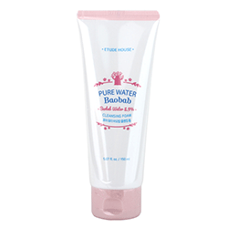 Etude House Pure Water Baobab Cleansing Foam - Пенка для умывания с экстрактом баобаба 150 мл