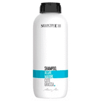 Selective Shampoo Alle Alghe Marine - Шампунь для нормальной работы сальных желез «Морские водоросли» 1000 мл