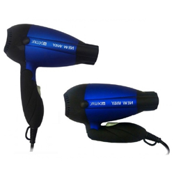 Фен дорожный складной  Dewal  New Way, синий, 1000Вт