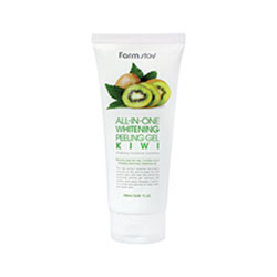 Farmstay All-In-One Whitening Peeling Gel Kiwi - Гель-скатка с экстрактом киви 180 мл