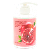 Deoproce Clean and White Cleansing and Massage Cream Pomegranate - Крем для тела массажный очищающий с экстрактом граната 450 мл
