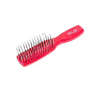 Harizma Professional h10694-03 Relax - Щётка для волос малая (красная)						