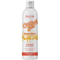 Ollin Cocktail Bar Shampoo Honey Cocktail - Крем-шампунь для волос "медовый коктейль" эластичность волос 400 мл