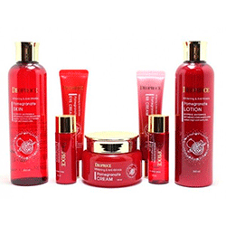Deoproce Pomegranate 5 Set - Набор уходовый антивозрастной (тоник + лосьон + крем для лица + крем вокруг глаз + ББ крем) 760 мл 