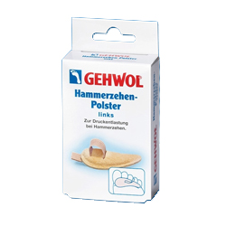 Gehwol Hammerzehen-Polster links - Подушечка под пальцы ног малая, левая №0 1 шт