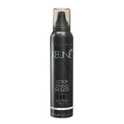 Keune Color Styling Mousse 1 Black Velvet - Цветной укладочный мусс 1 (черный бархат) 125 мл