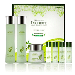 Deoproce Body Premium Olive Therapy Essential Moisture Skin Care - Набор уходовый с экстрактом оливы 480 мл
