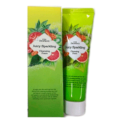 Deoproce Pure Juicy Sparkling Cleansing Foam - Пенка для умывания 70 г