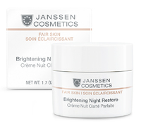 Janssen Cosmetics Fair Skin Brightening Night Restore - Осветляющий ночной крем 50 мл