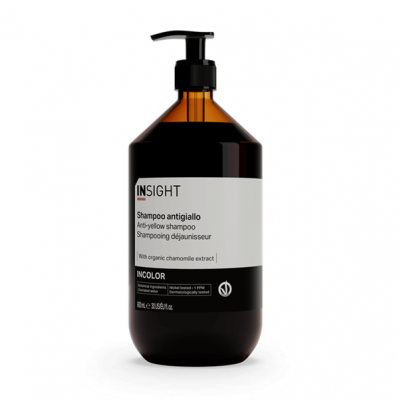 Insight Anti-Yellow Shampoo - Шампунь для нейтрализации жёлтого оттенка волос 900 мл