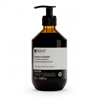 Insight Intech Anti-Yellow Shampoo - Шампунь для нейтрализации жёлтого оттенка волос 350 мл