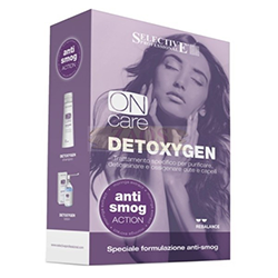 Selective On Care Rebalance Detoxigen Lotion and Detoxigen Shampoo - Набор (Шампунь отшелушивающий, детоксицирующий, для удаления загрязнений 250 мл + лосьон для удаления загрязнений с кожи и волос 100 мл)