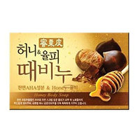 Mukunghwa Honey & Chestnut Scrub Soap - Мыло-скраб мед и каштан 100 г