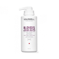 Goldwell Dualsenses Blondes And Highlights 60SEC Treatment - Интенсивный уход за 60 секунд для осветленных волос 500 мл