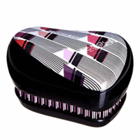 Tangle Teezer Compact  Styler Lulu Guinness Vertical Lipstick Print  - Расческа для волос "Лулу Гиннесс помада" 