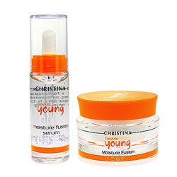 Christina Forever Young Moisture Fusion Kit - Набор для интенсивного увлажнения кожи 30 мл + 50 мл