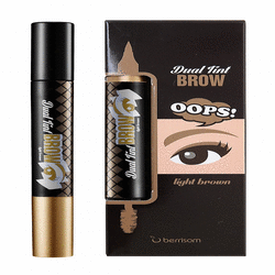 Berrisom Oops Dual Tint Brow Light Brown - Двойной продукт для бровей "светло-коричневый"