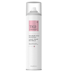 TIGI Copyright Care™ Maximum Hold Hairspray - Лак суперсильной  фиксации волос 385 мл