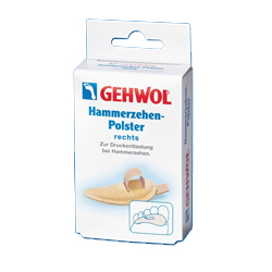 Gehwol Hammerzehen-Polster rechts - Подушечка под пальцы ног малая, правая №0 1 шт