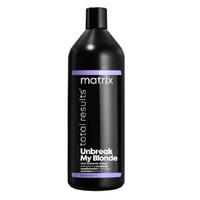 Matrix Total Results Unbreak My Blonde Conditioner - Укрепляющий кондиционер с лимонной кислотой для осветленных волос 1000 мл