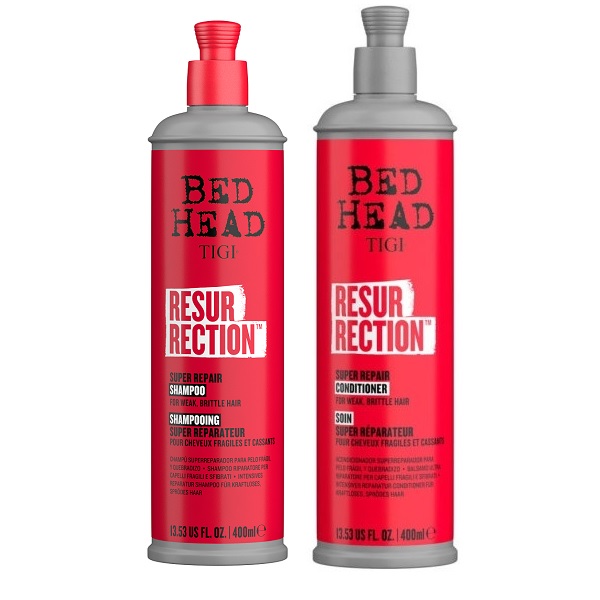 TIGI Bed Head Urban Anti+dotes Resurrection Set - Набор для сильно поврежденных волос (шампунь 400 мл, кондиционер 400 мл)