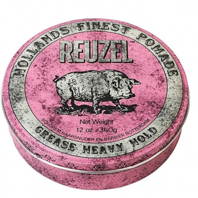 Reuzel Grease Heavy Hold - Помада сильной фиксации и средний блеск 340 г