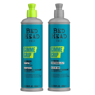 TIGI Bed Head Texture Gimme Grip Texturizing Set - Набор текстурирующий для волос(шампунь 400 мл, кондиционер 400 мл)