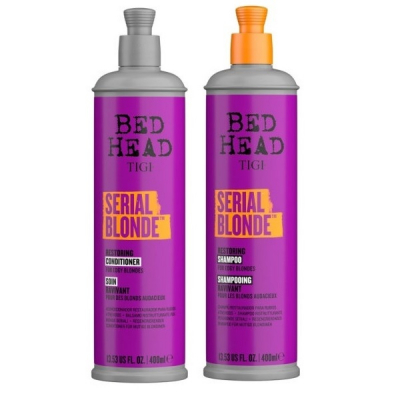 TIGI Bed Head Serial Blonde Set - Набор восстанавливающий для блондинок волос (шампунь 400 мл, кондиционер 400 мл)