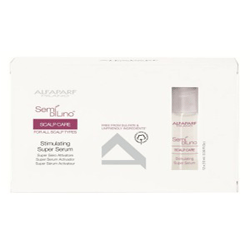 Alfaparf Semi Di Lino Scalp Stimulating Super Serum - Супер сыворотка стимулирующая для кожи головы в ампулах 12*10 мл