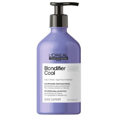 L'Oreal Professionnel Serie Expert Blondifier Cool Shampoo - Шампунь для нейтрализации желтизны холодных оттенков блонд 500 мл
