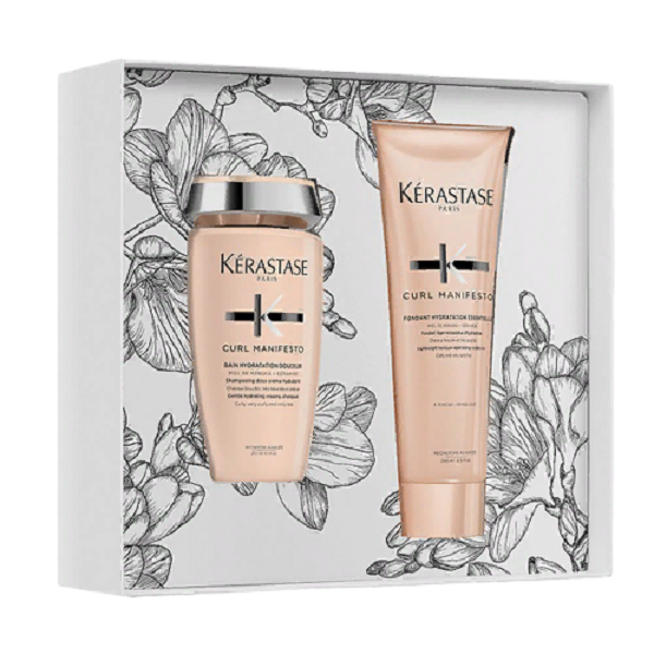 Kerastase Curl Manifesto Spring Bom 2022 - Весенний набор для кудрявых и вьющихся волос (шампунь-ванна 250мл, молочко 200мл)