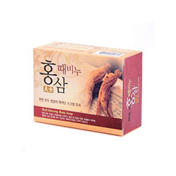 Mukunghwa Miso Red Ginseng Scrub Soap - Мыло-скраб красный женьшень 100 г