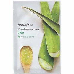 Innisfree My Real Squeeze Mask Aloe - Маска для лица тканевая (алое) 20 мл
