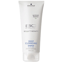Schwarzkopf BC Bonacure Scalp Therapy Deep Cleansing Shampoo - Шампунь для глубокого очищения волос 200 мл