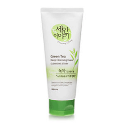 The Welcos Cleansing Story Foam Cleansing Green Tea - Пенка для умывания (зеленый чай) 120 г