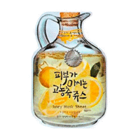 Baviphat Lemon Juicy Mask Sheet Sebum and Vital - Маска тканевая фруктовая (лимон) 23 г