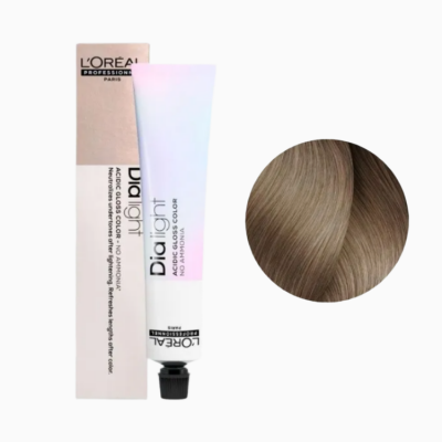 L'Oreal Professionnel Dialight - Краска для волос без аммиака 9.12 холодный перламутровый 60 мл