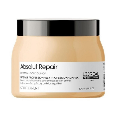 L'Oreal Professionnel Serie Expert Absolut Repair Gold Mask - Маска с кремовой текстурой для восстановления поврежденных волос 500 мл