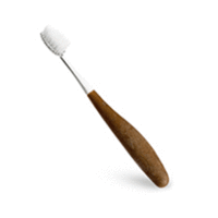 Radius Toothbrush Source - Щетка зубная с деревянной ручкой (коричневая)