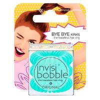 Invisibobble Original Mint To Be - Резинка-браслет для волос с подвесом (мятный) 3 шт