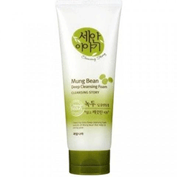 The Welcos Cleansing Story Foam Cleansing Mung Beans - Пенка для умывания (бобы) 120 г