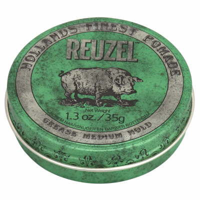 Reuzel Grease Medium Hold Pomade - Помада средней фиксации 35 г