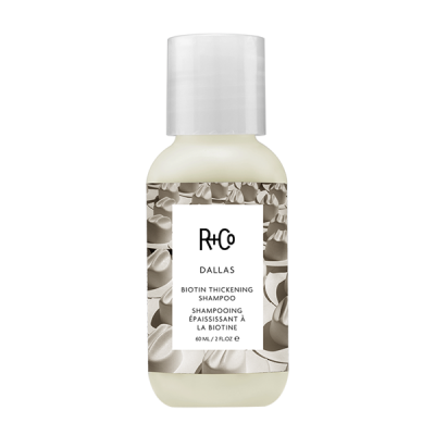 R+Co Dallas Biotin Thickening Shampoo - Шампунь для объема волос с биотином "даллас" 60 мл